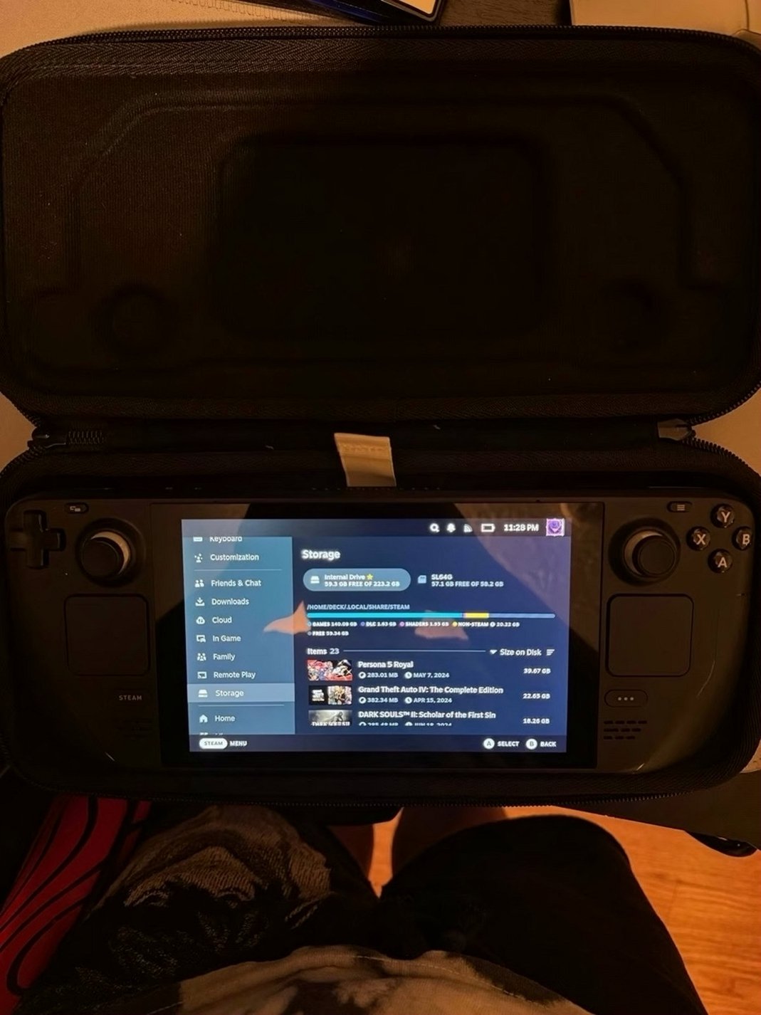 Valve Steam Deck LCD 256GB Handheld - Used image 2