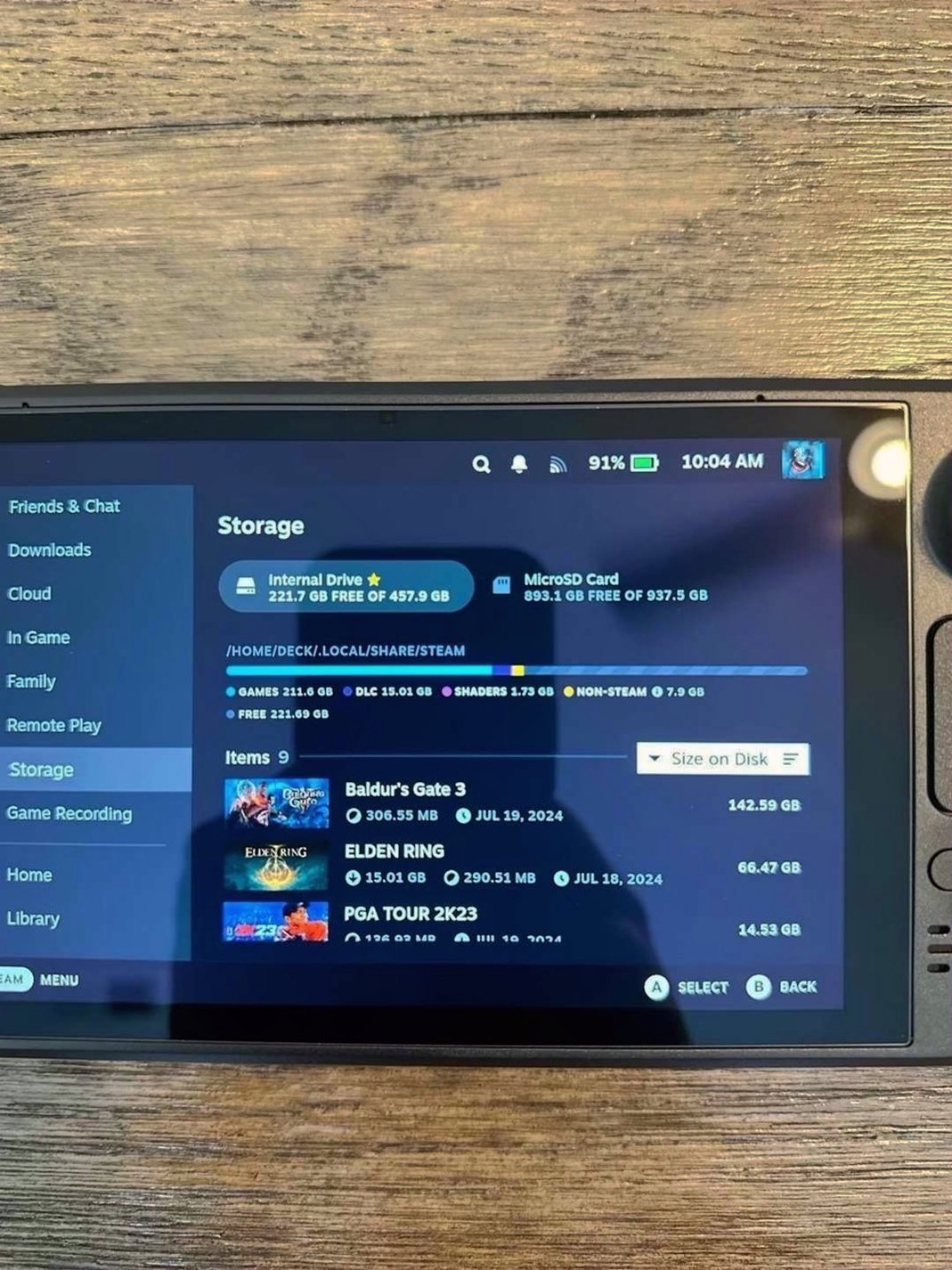 Steam Deck 512GB LCD Bundle Unlocked Used image 3
