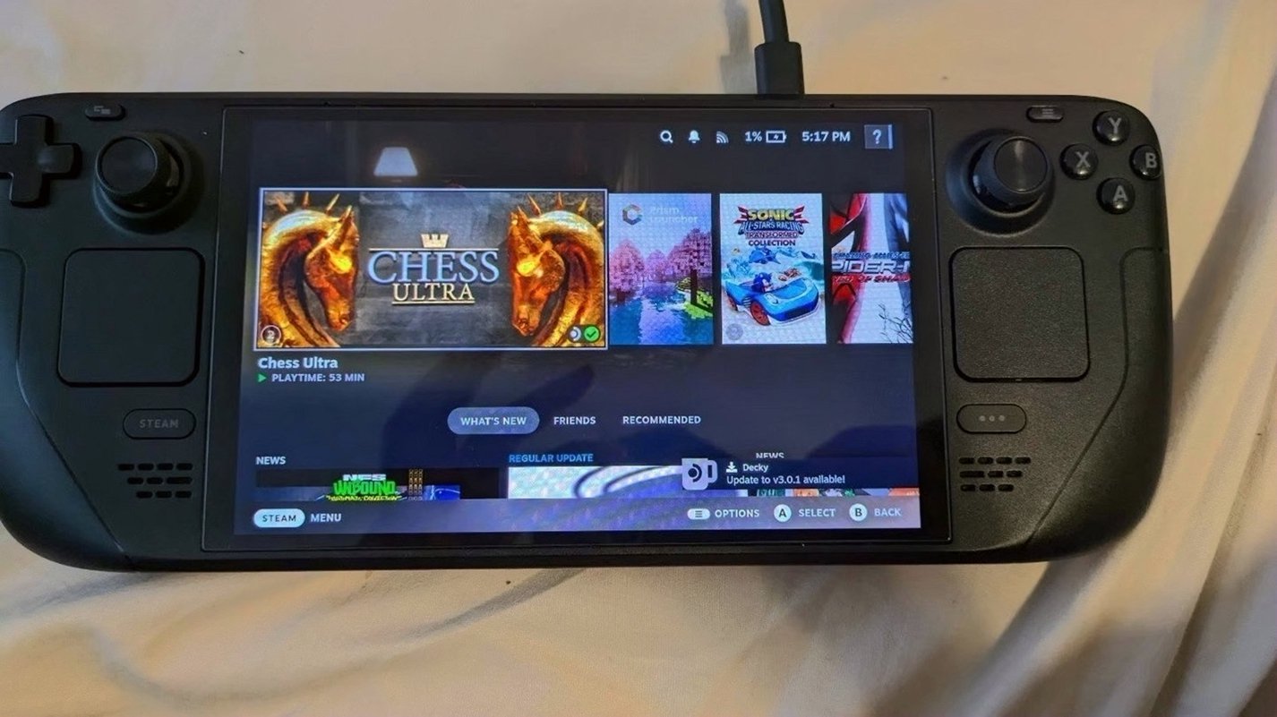 Valve Steam Deck OLED 512GB Black - Used image 2