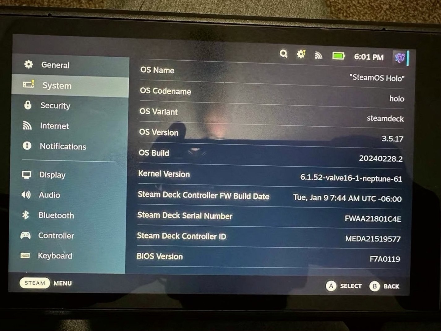Valve Steam Deck 256GB LCD Unlocked - Used image 4