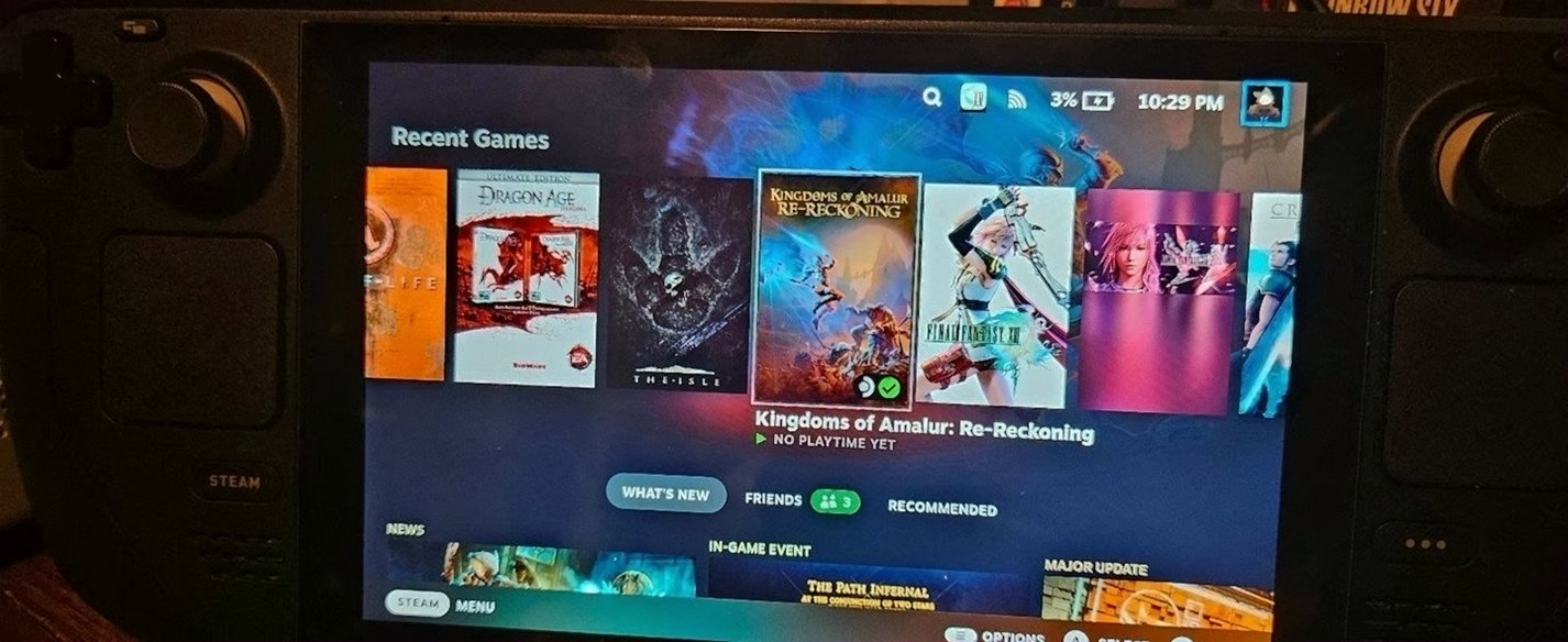 Valve Steam Deck 1TB SSD Unlocked - Used image 3