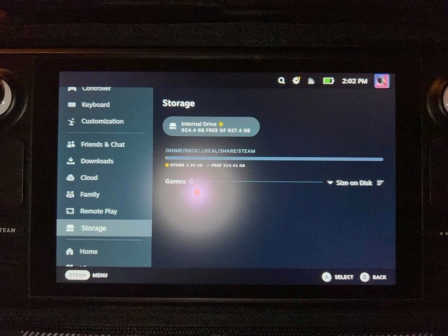 Valve Steam Deck 1TB LCD Unlocked - Used image 3