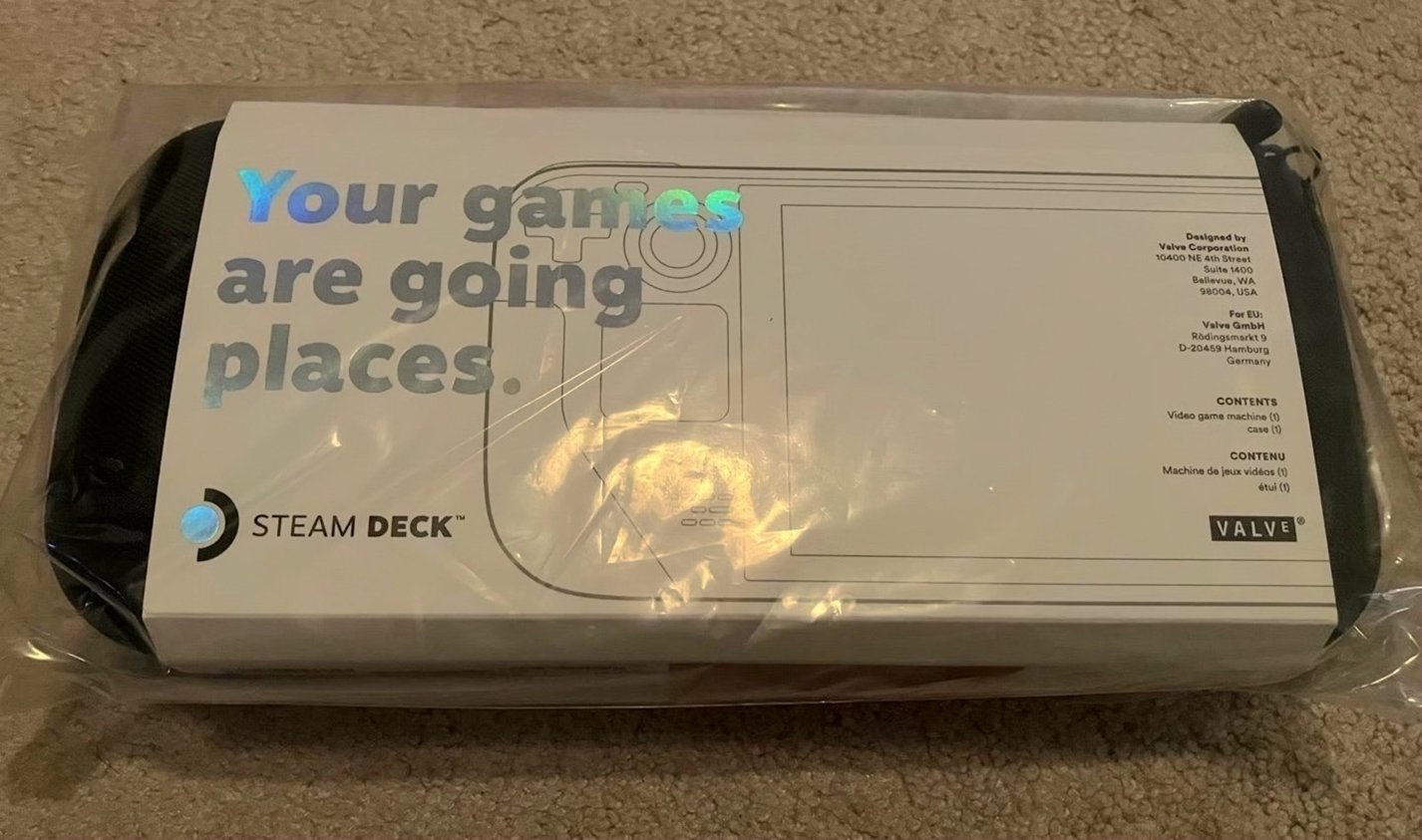 Valve Steam Deck 64GB LCD 9B11 Unlocked - Used image 2