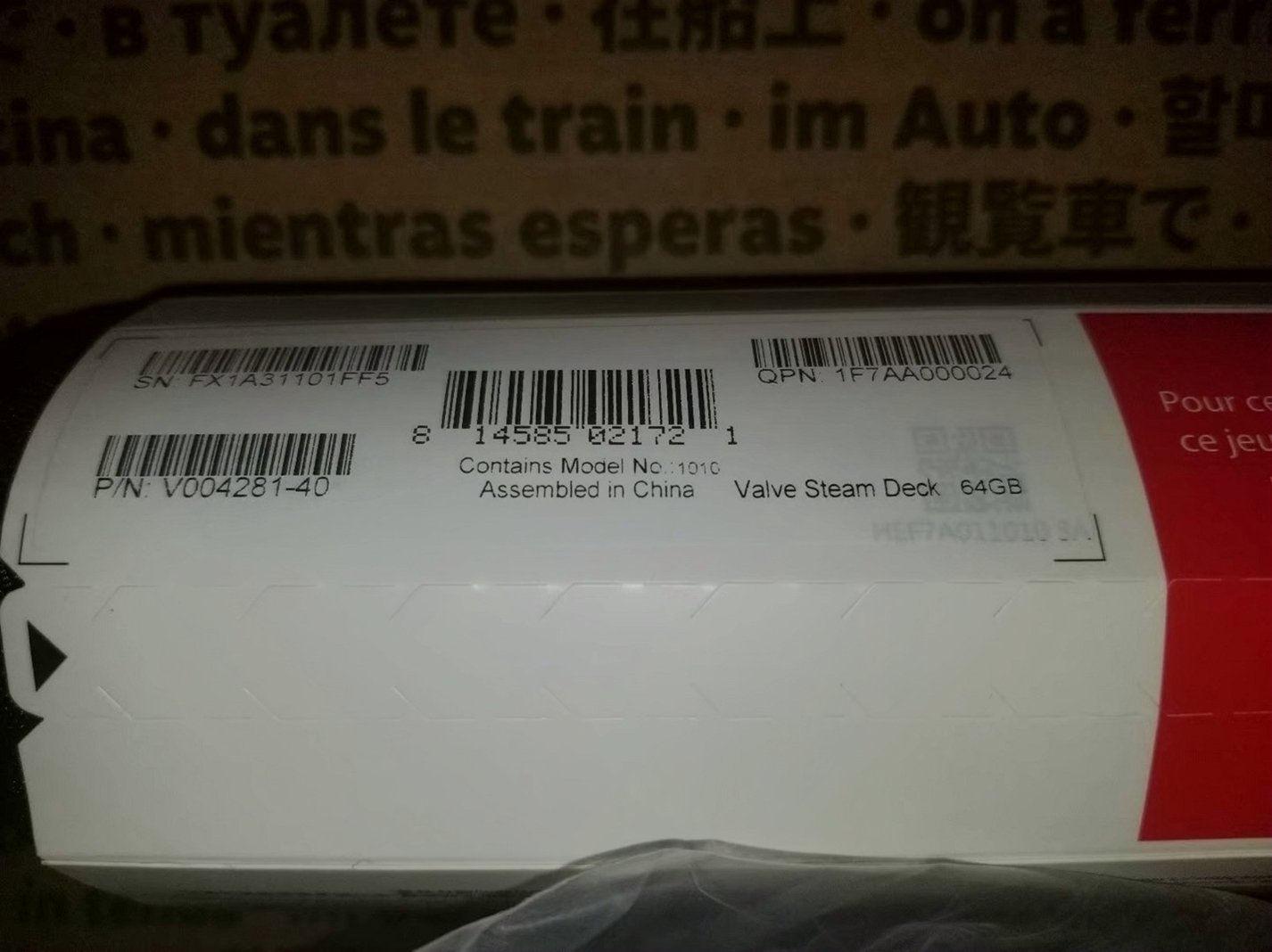 Valve Steam Deck 64GB LCD 3M52 - Used image 5