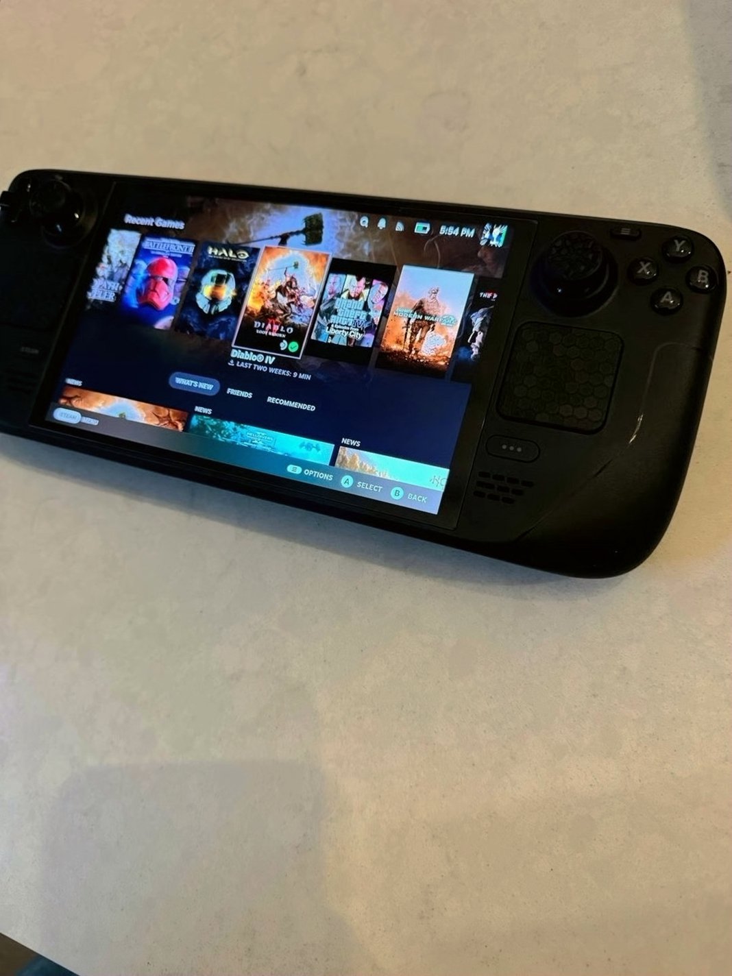 Valve Steam Deck 8Q78 512GB OLED Used image 3