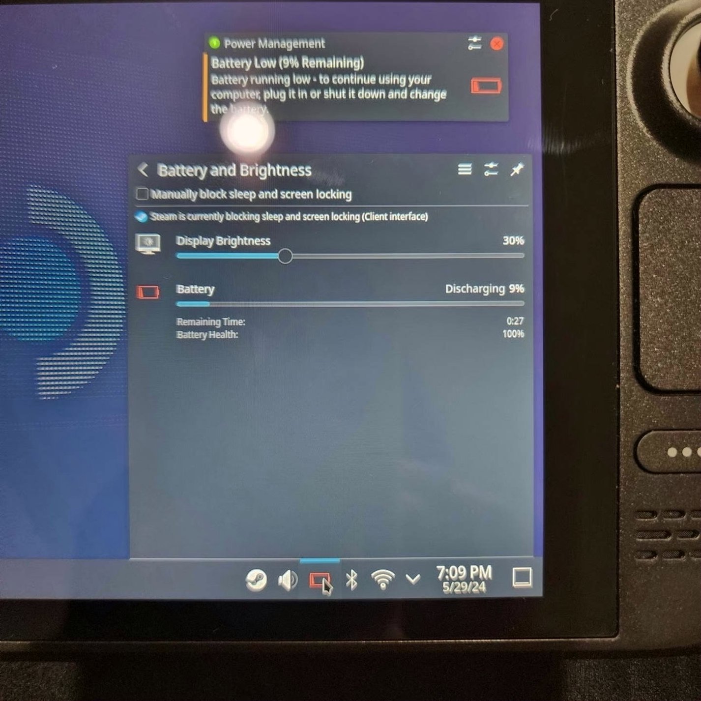 Valve Steam Deck 256GB LCD 8S17 Unlocked - Used image 5