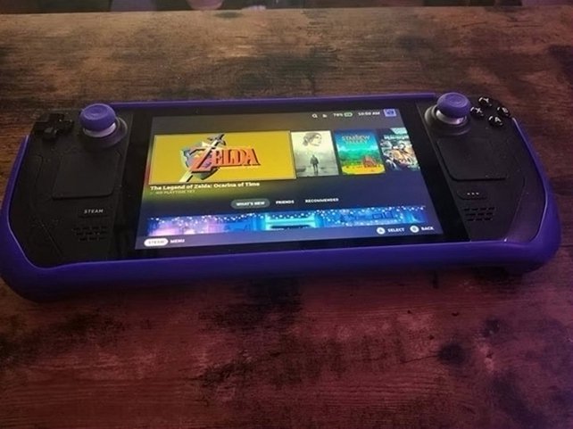Valve Steam Deck 64GB Galactic Purple - Used image 2