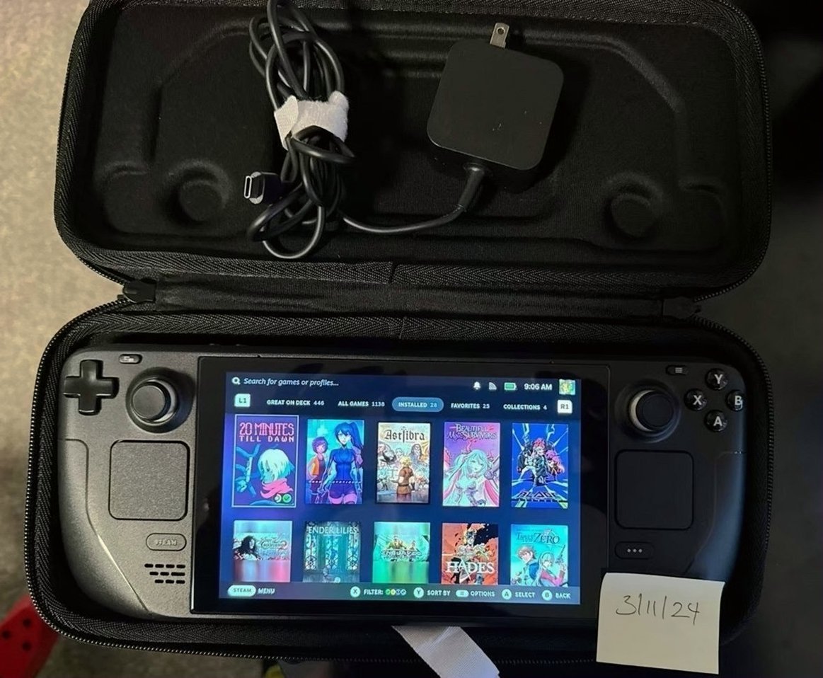 Valve Steam Deck 1TB Black - Used
