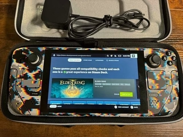 Valve Steam Deck 512GB LCD DBrand Skin Unlocked - Used image 3