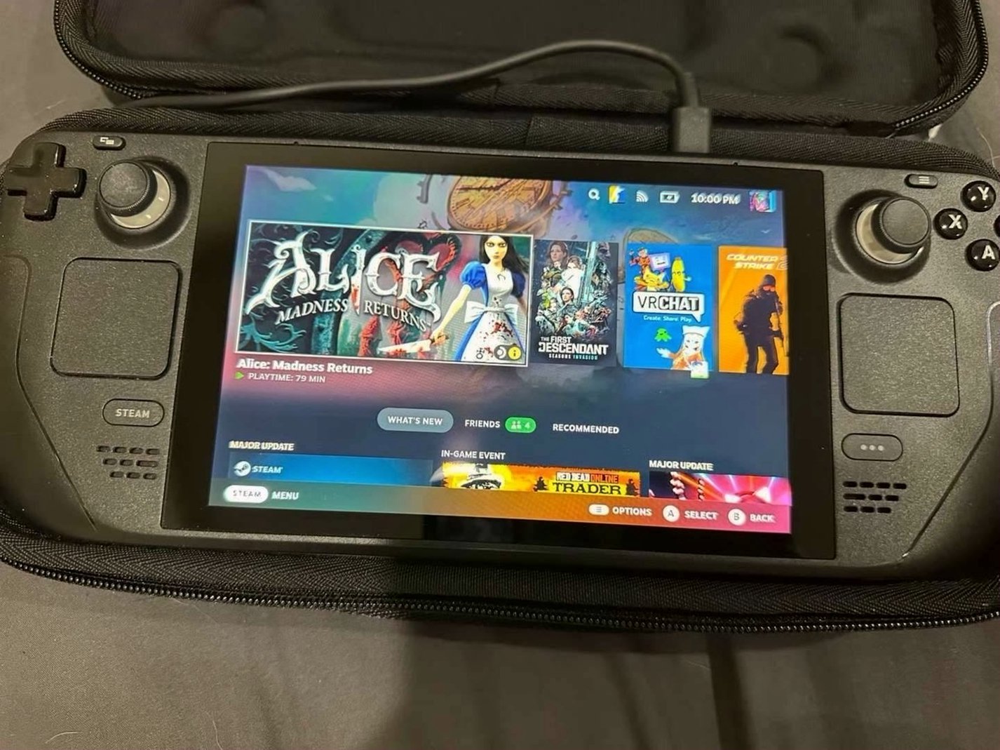 Valve Steam Deck 256GB Black Unlocked - Used image 2