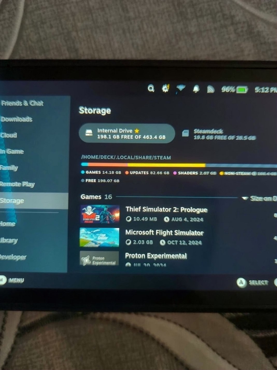 Valve Steam Deck 512GB Upgraded LCD Unlocked - Used A+ Grade image 3