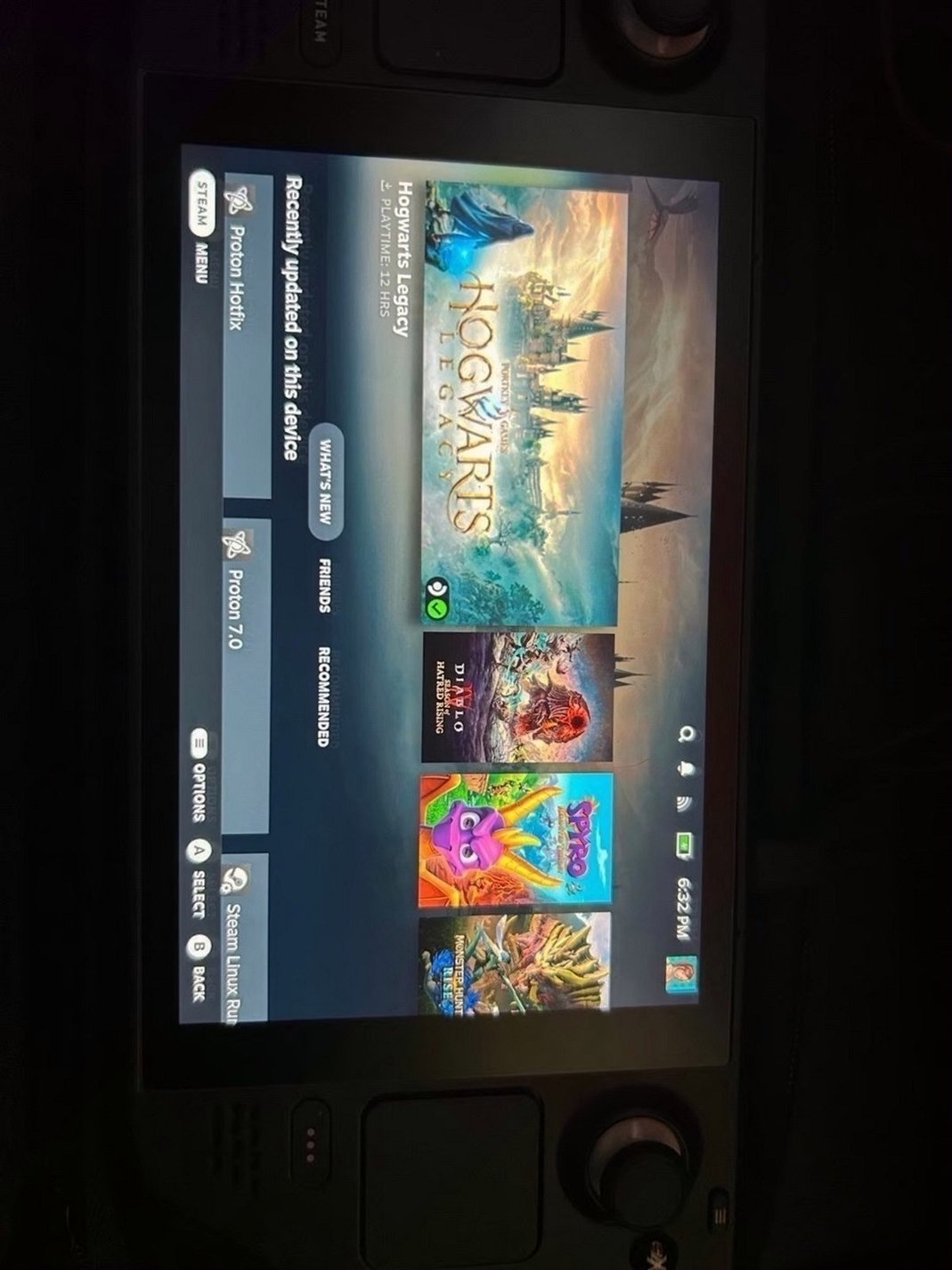 Valve Steam Deck 256GB Black Used image 5
