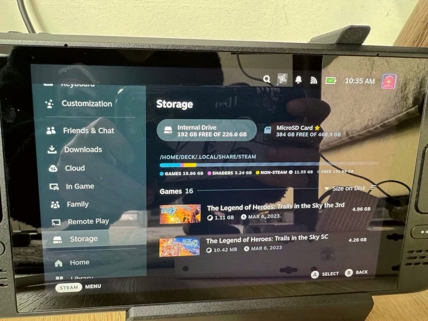 Valve Steam Deck 256GB with Dock Unlocked - Used image 2
