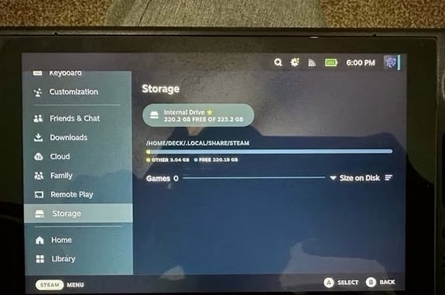 Valve Steam Deck 256GB Black Unlocked - Used image 2
