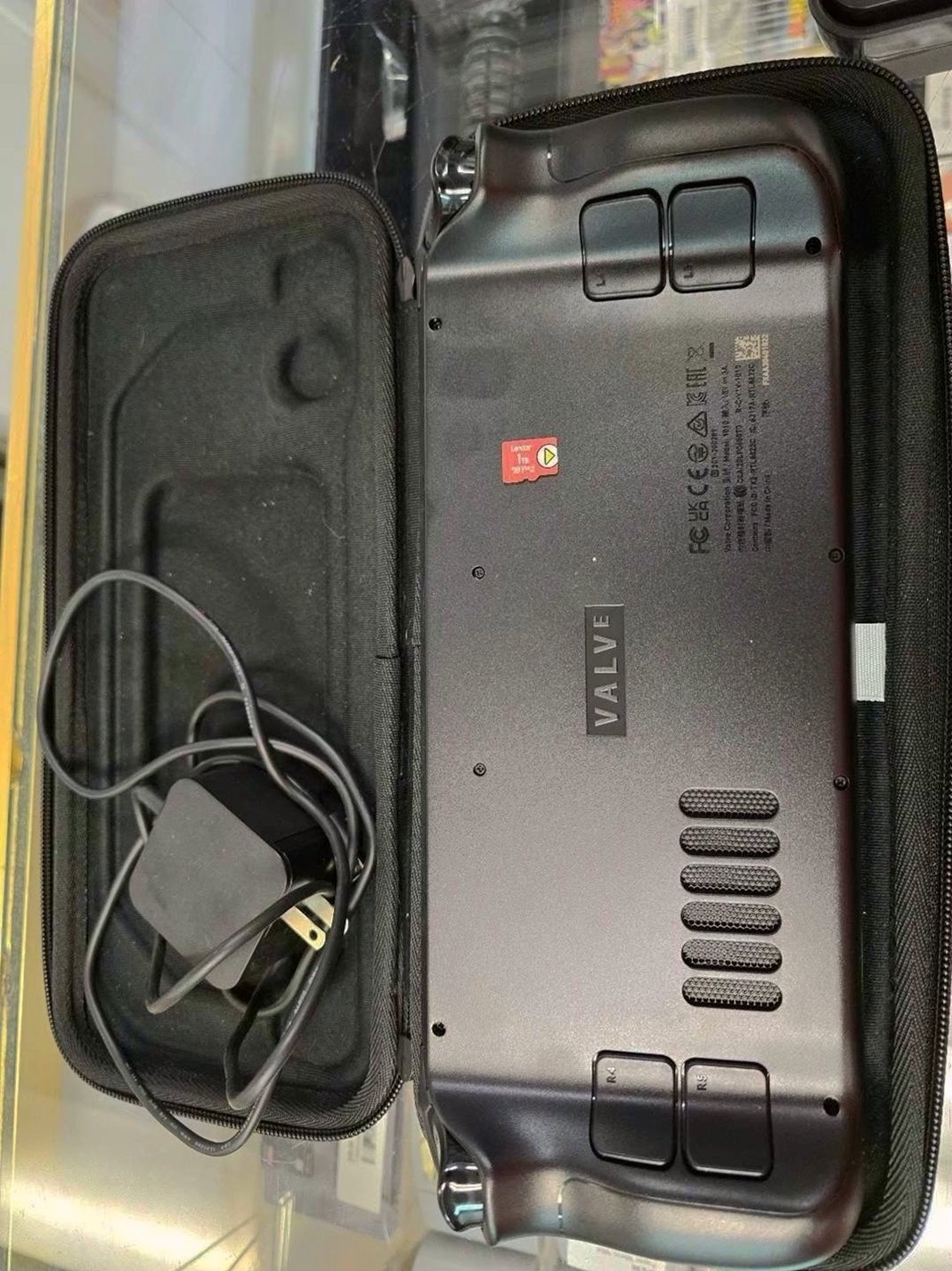 Valve Steam Deck 64GB with Case 1TB SD Card - Used image 3