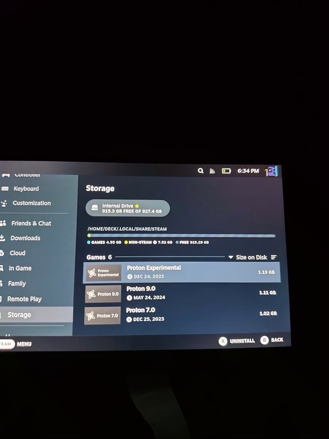 Valve Steam Deck 1TB LCD Unlocked - Used image 3