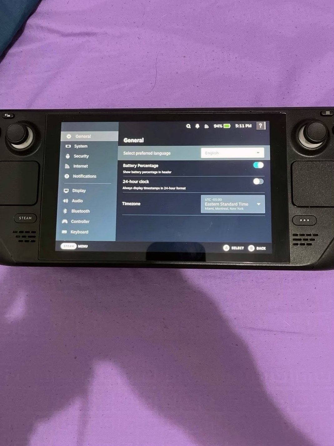 Valve Steam Deck 256GB Black - Used