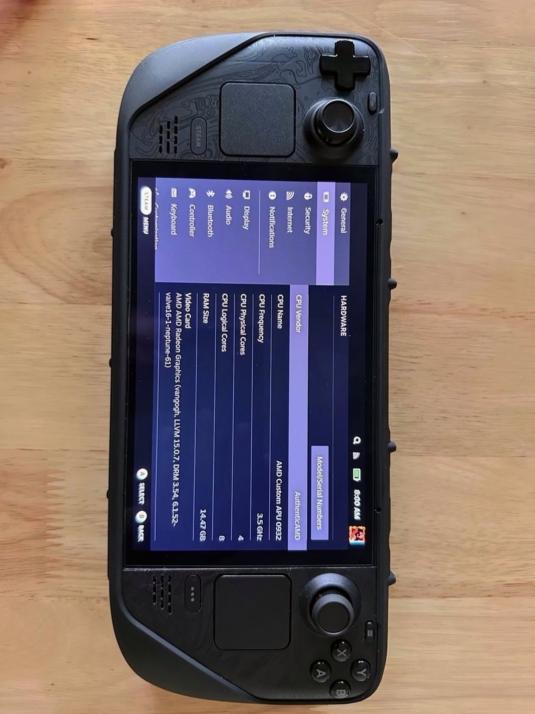 Valve Steam Deck 512GB OLED 7F75 Unlocked - Used image 4