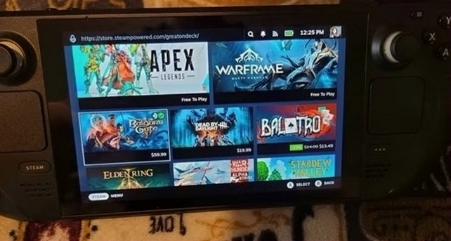 Valve Steam Deck 64GB Black Used image 2