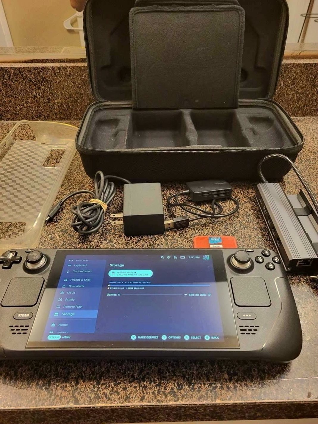 Steam Deck 256GB Black Unlocked Used