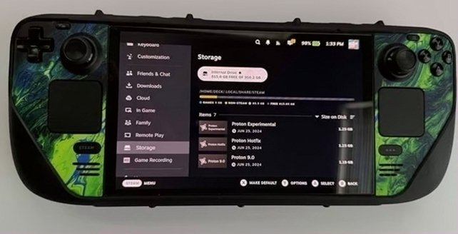 Valve Steam Deck OLED 1TB Black Unlocked - Used image 2
