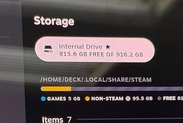 Valve Steam Deck OLED 1TB Black Unlocked - Used image 3