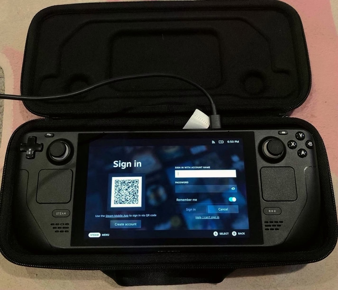 Valve Steam Deck 256GB Unlocked Used image 3
