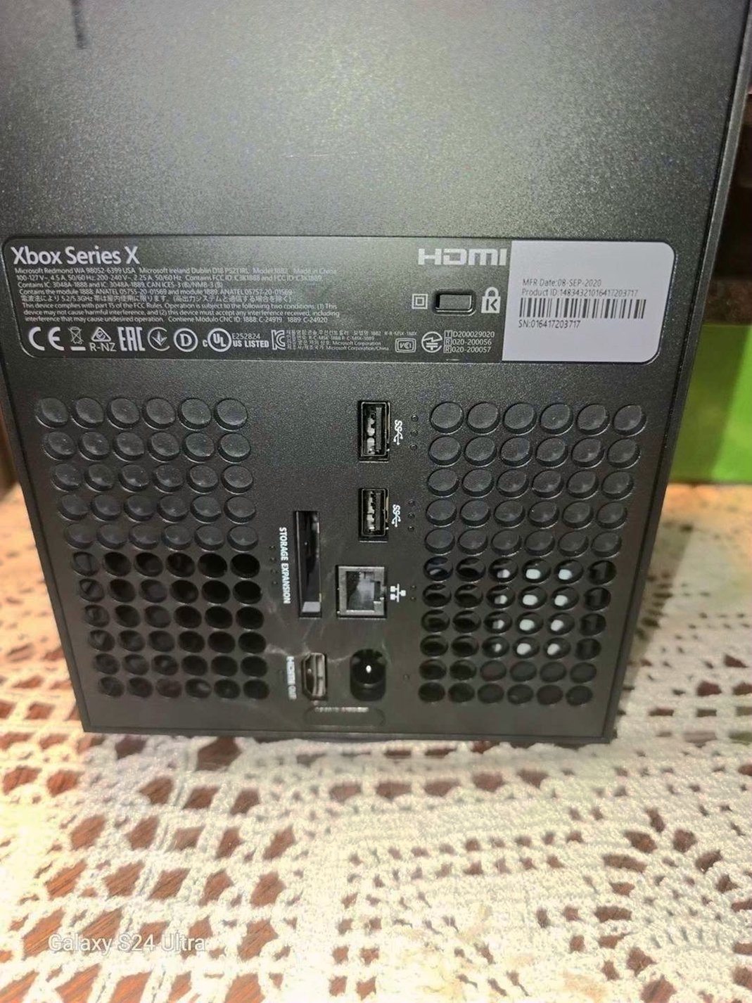 Microsoft Xbox Series X 1TB Black Unlocked - Used image 5