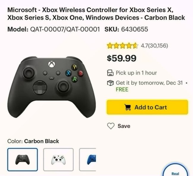 Microsoft Xbox Series X Console 5V72 Used image 5