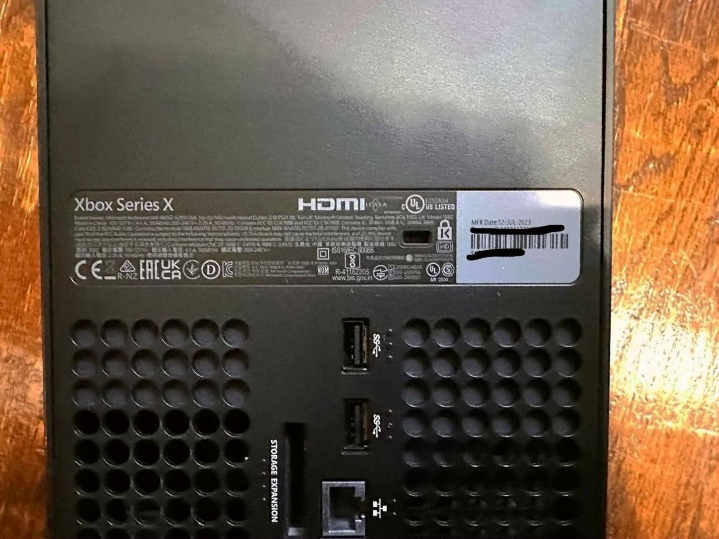 Microsoft Xbox Series X 1TB Carbon Black - Used image 5