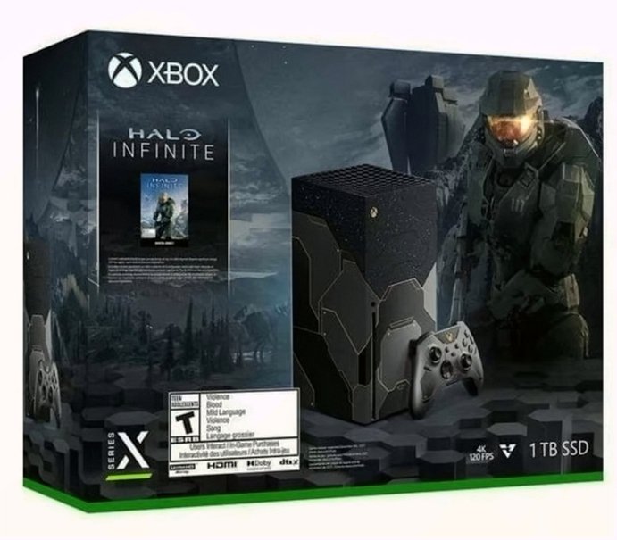 Microsoft Xbox Series X 1TB Halo Infinite Edition + PDP Media Remote - Used image 3