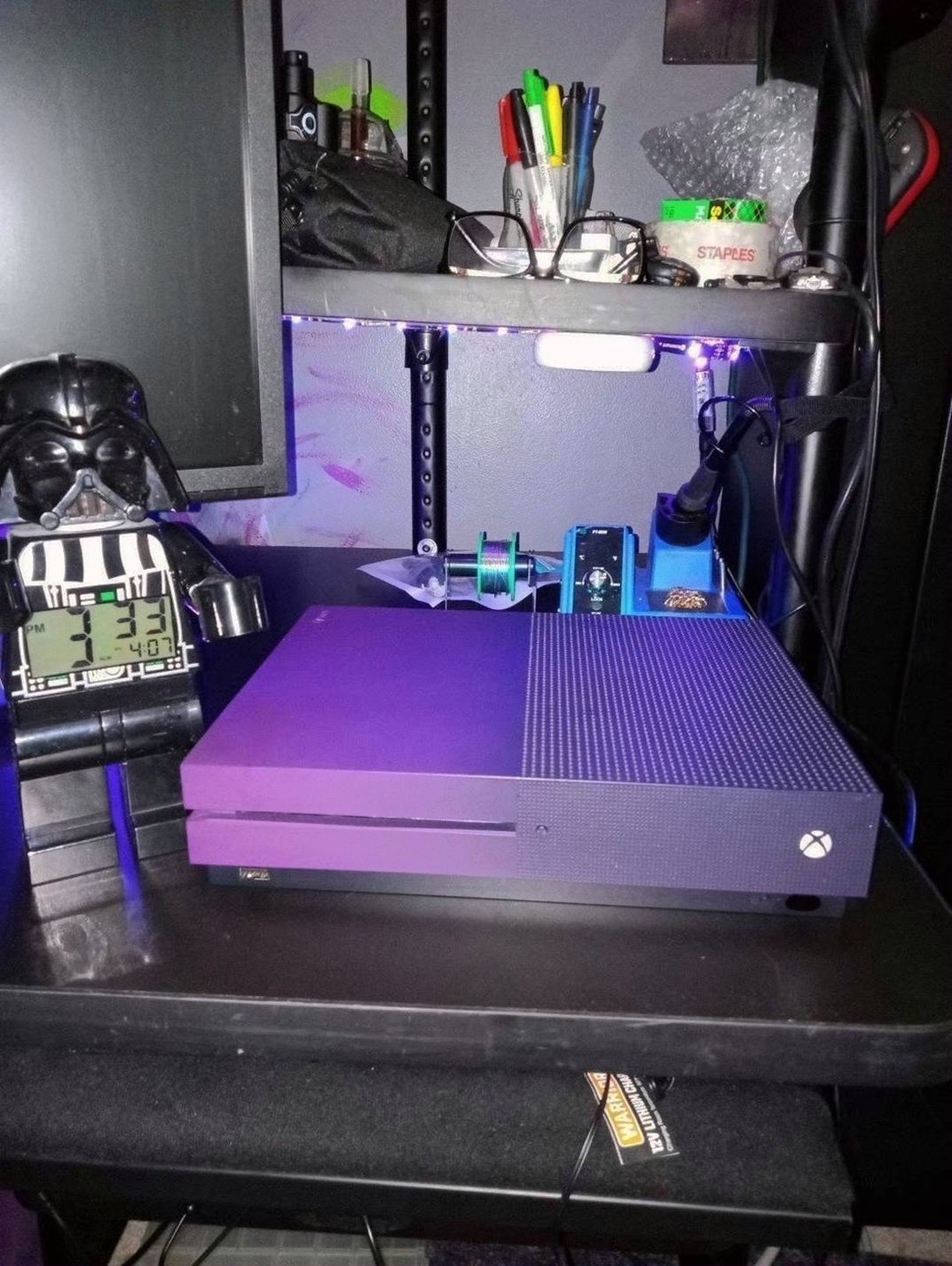 Microsoft Xbox One S Purple Fortnite Edition 3D17 - Used