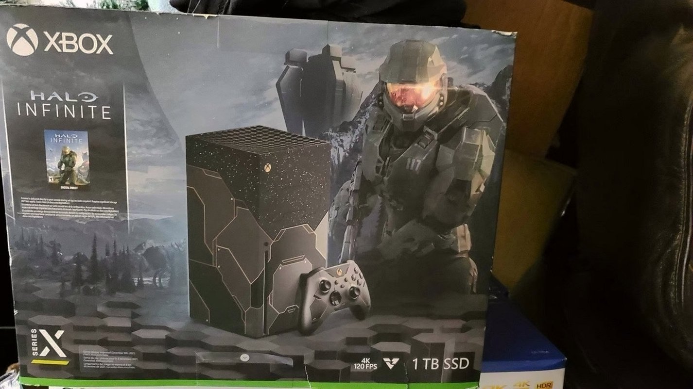 Microsoft Xbox Series X Halo Infinite Limited Edition 1TB Black - Used