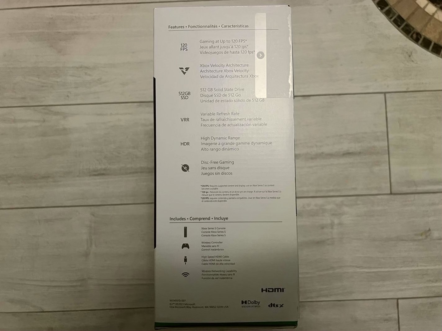 Microsoft Xbox Series S 512GB White - Used image 2