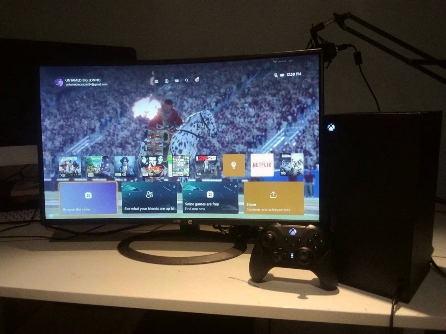 Microsoft Xbox Series X 1TB Black - Used image 3