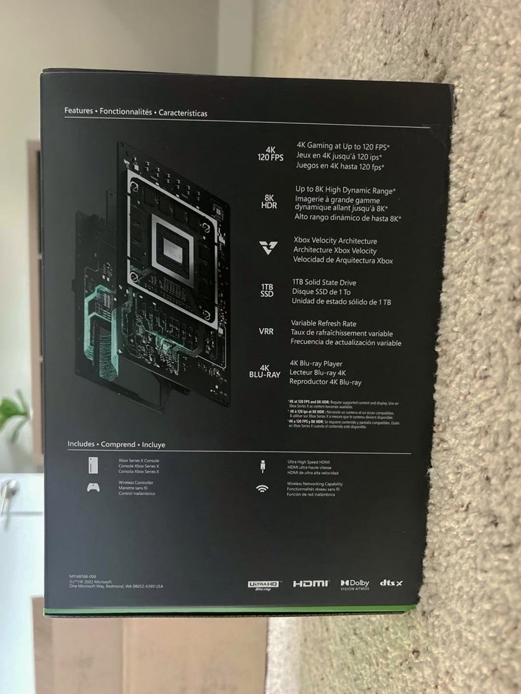 Microsoft Xbox Series X 1TB Black/White - Used image 3
