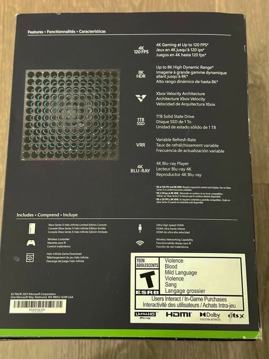 Microsoft Xbox Series X Halo Edition 9F99 - Used image 4