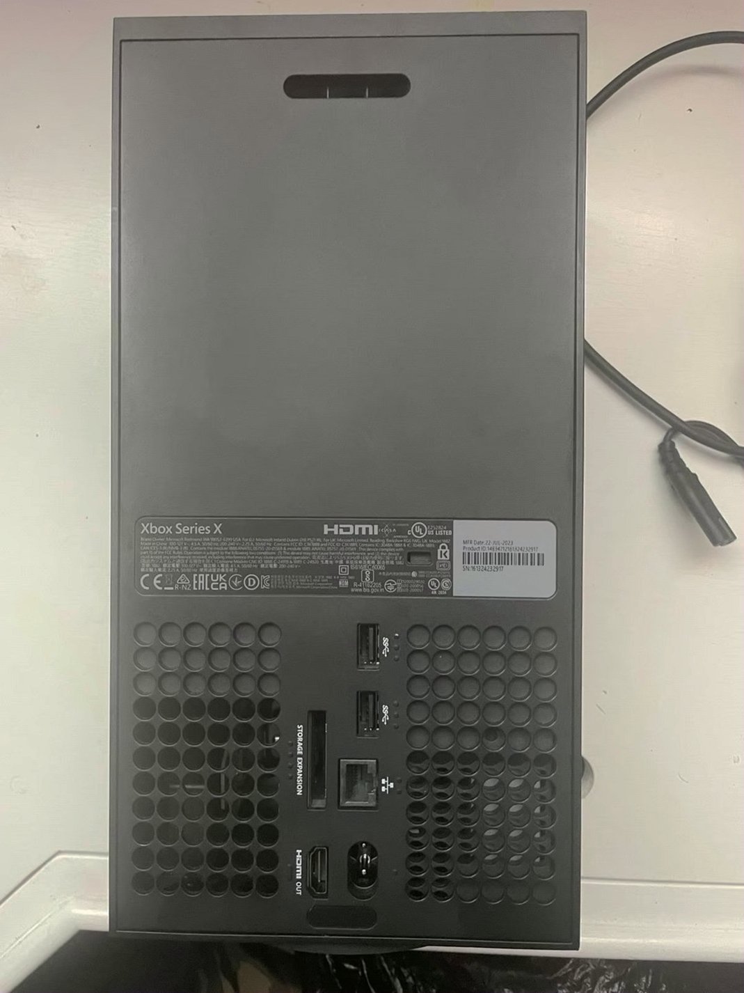 Microsoft Xbox Series X 1TB Black - Used image 3