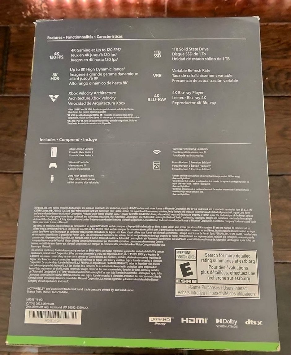 Microsoft Xbox Series X 3E79 Forza Bundle Used image 3