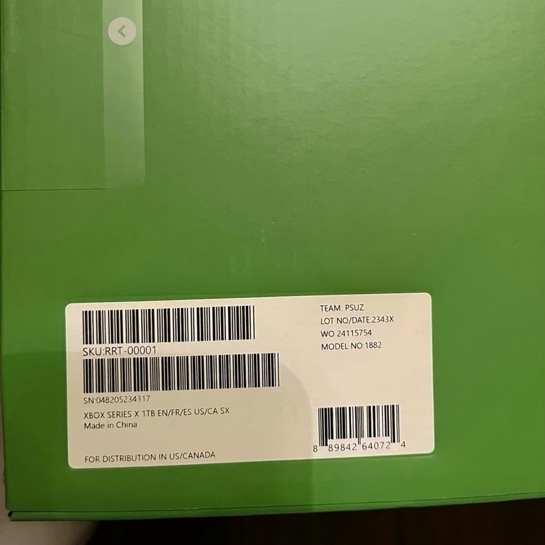 Microsoft Xbox Series X 1TB Black - Used image 2