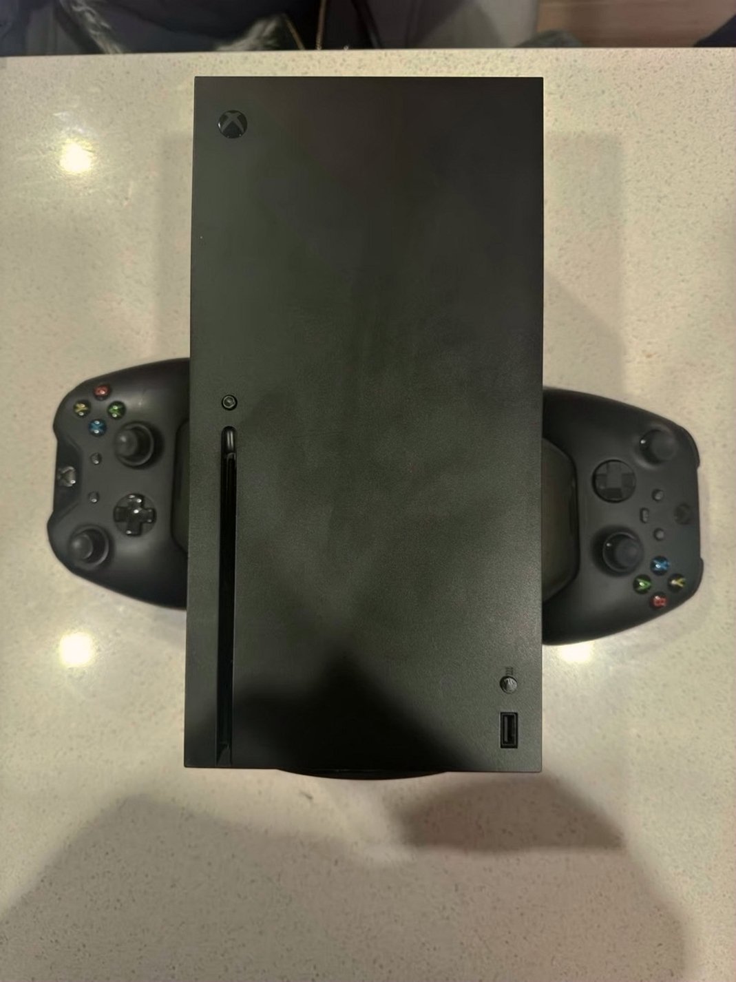 Microsoft Xbox Series X 1TB Black with 2 Controllers - Used image 2