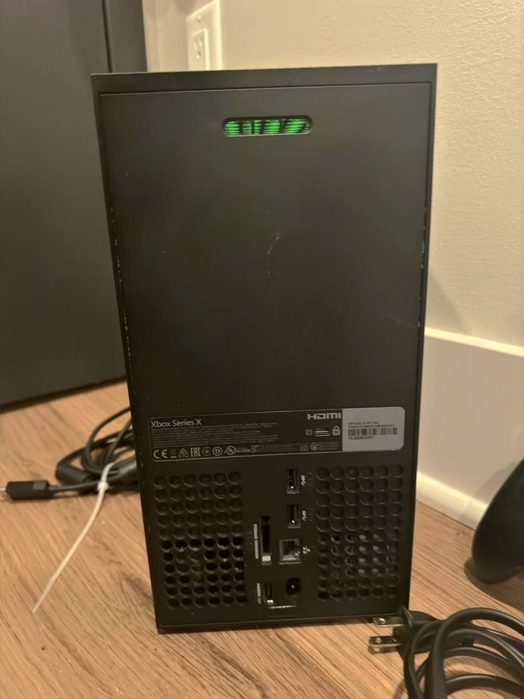 Microsoft Xbox Series X 1TB Black with 2 Controllers - Used image 3