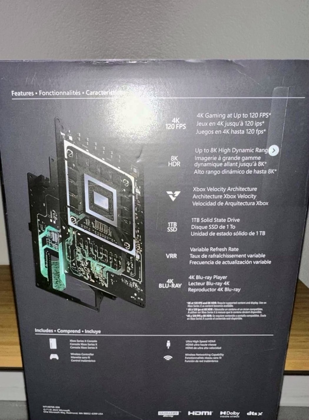 Microsoft Xbox Series X 1TB Black Used image 3