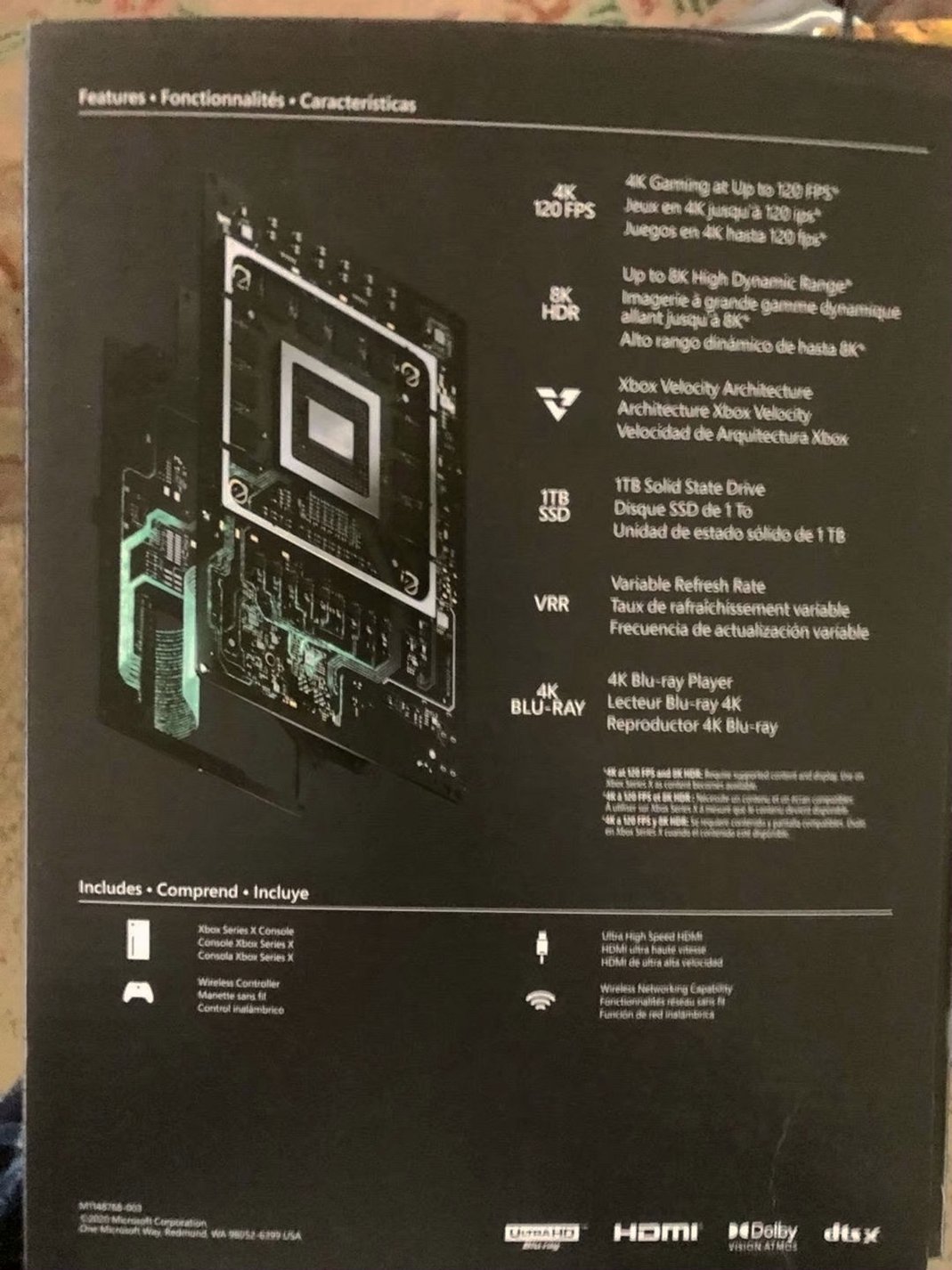 Microsoft Xbox Series X 1TB Black Used image 4