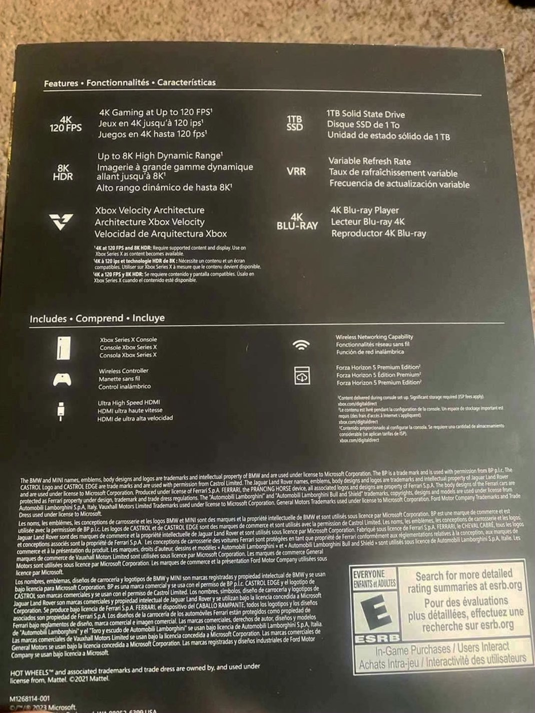 Microsoft Xbox Series X 1TB SSD Forza Horizon 5 Bundle - Used image 4