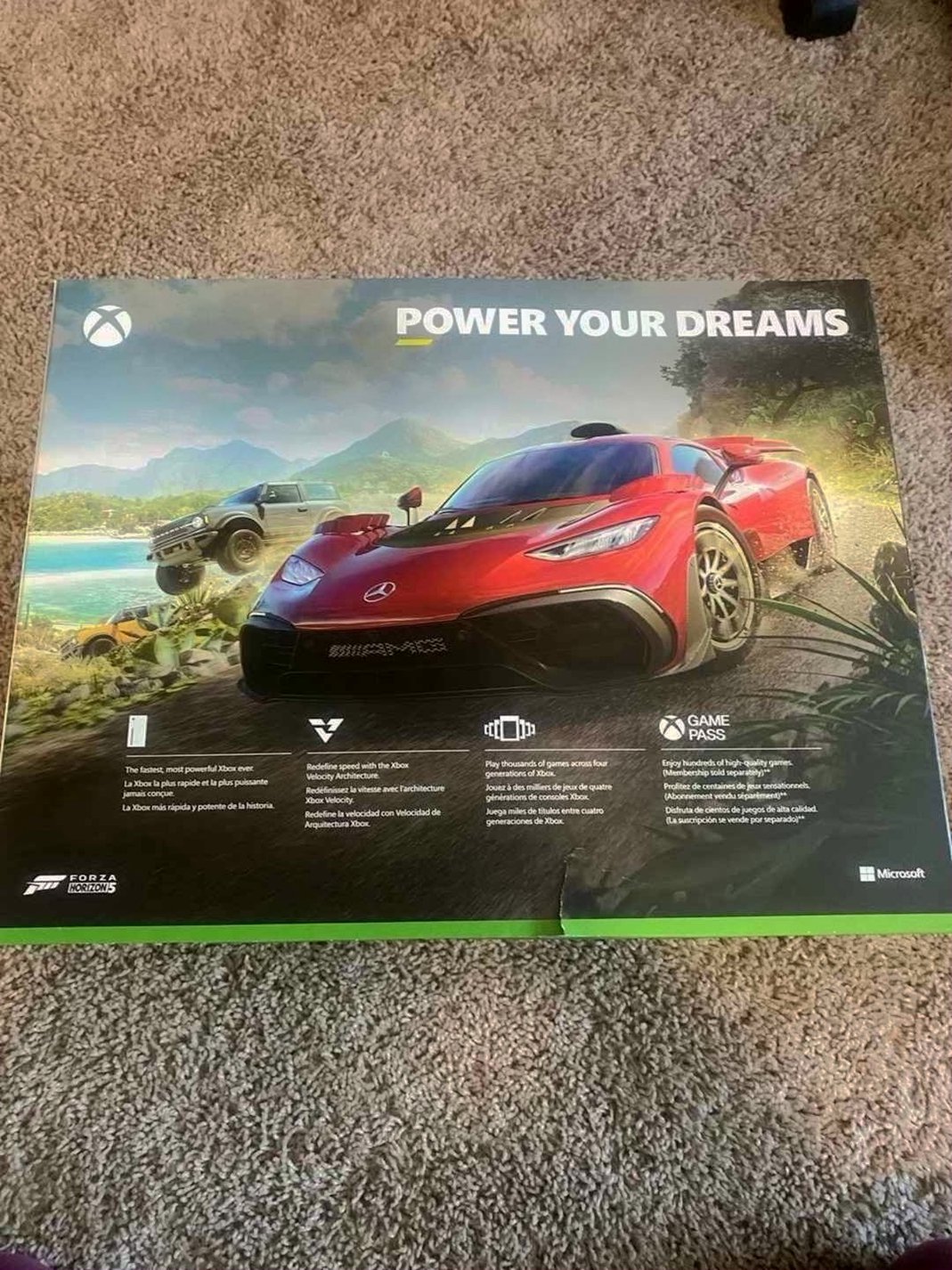 Microsoft Xbox Series X 1TB SSD Forza Horizon 5 Bundle - Used image 5