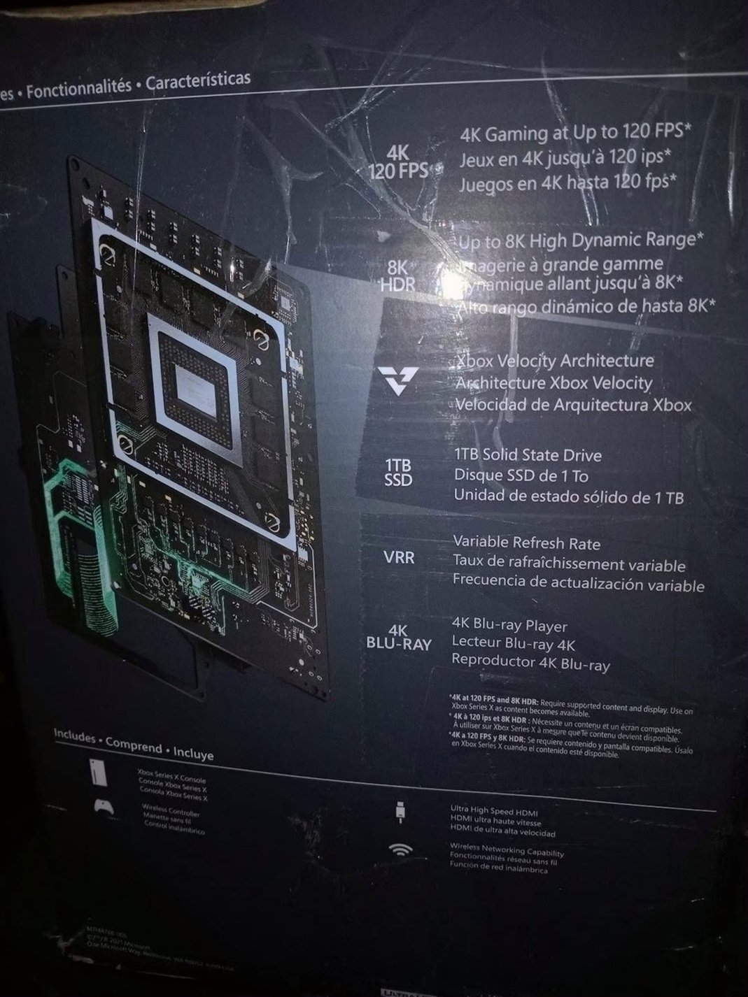 Microsoft Xbox Series X 8Z85 1TB Black Used image 2