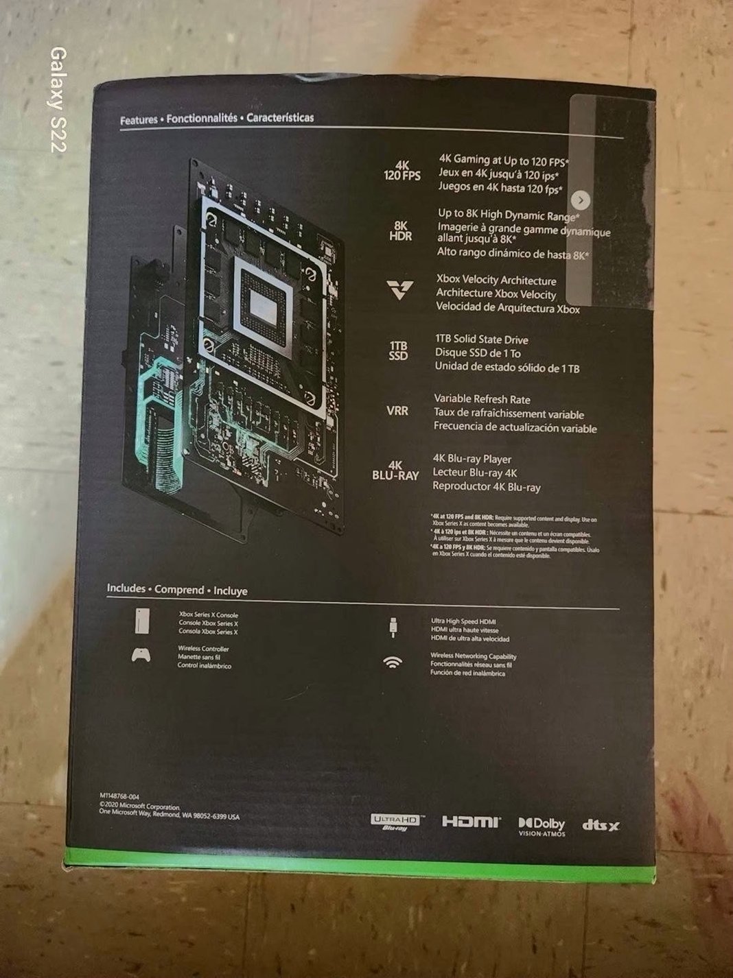 Microsoft Xbox Series X 1TB Black Unlocked - Used image 3