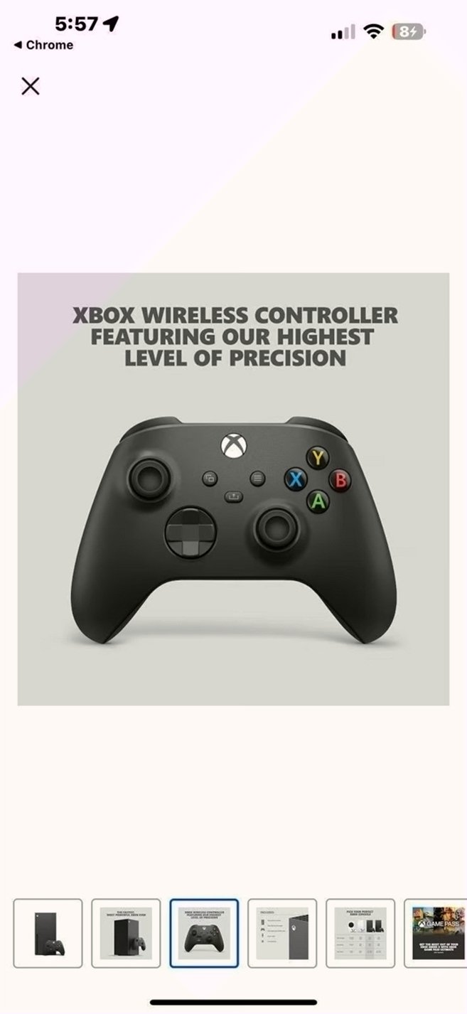 Microsoft Xbox Series X 1TB Black - Used image 3