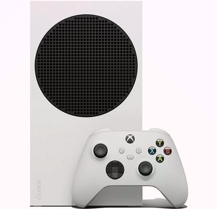 Microsoft Xbox Series S 3R58 Two Controllers Used
